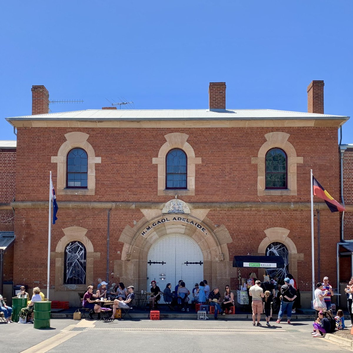 Adelaide Gaol is one of the oldest colonial public buildings in SA. Some of  our more grisly past lies within - and out rhe front, where public hangings  were held. Long overdue,, image size:1200x1200