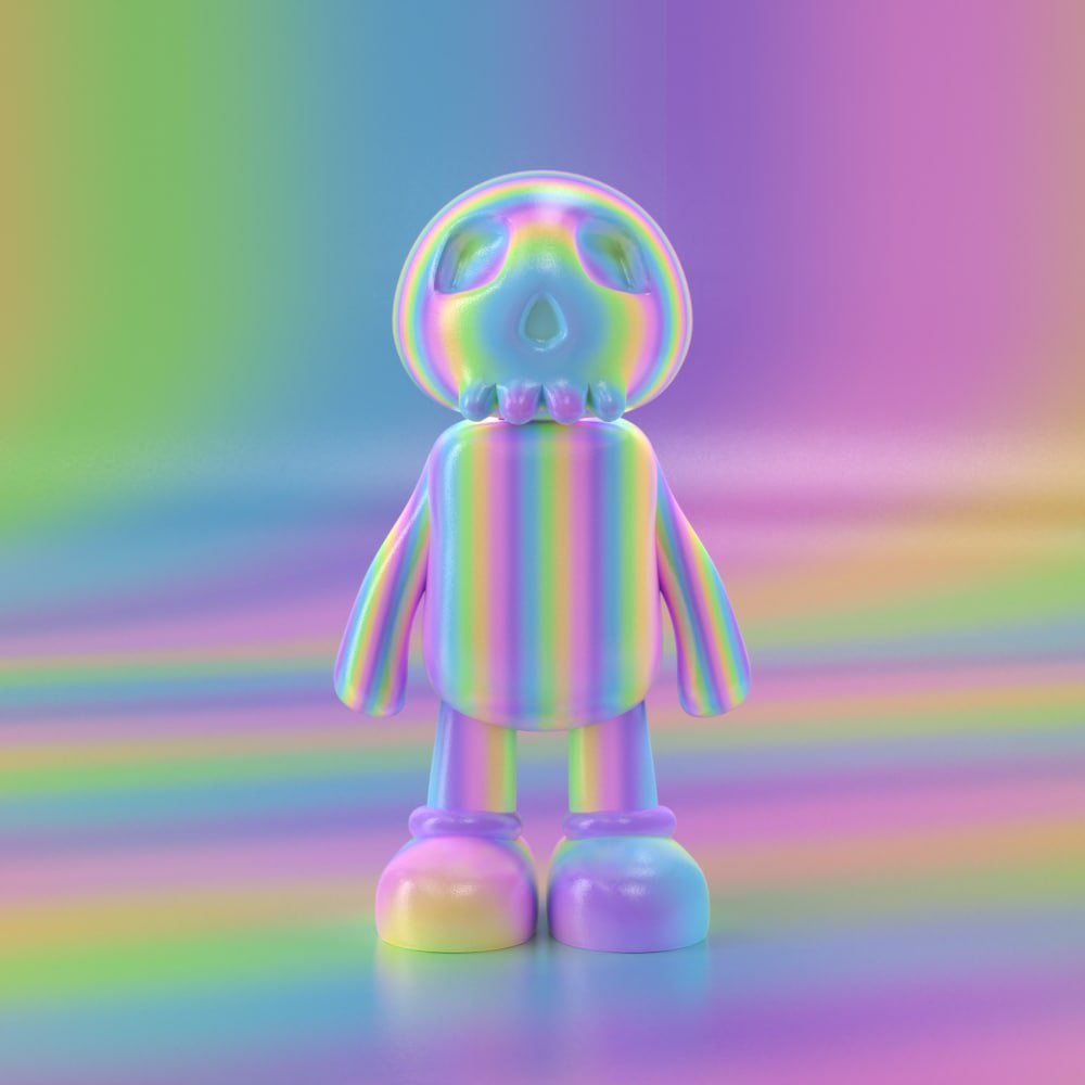 hypebearsclub's tweet photo. First Alpha dropped today in Discord for our exclusive members of #HYPEBEARS! And here’s a 1/1 Holographic peek 👀 https://t.co/i0URnao62b