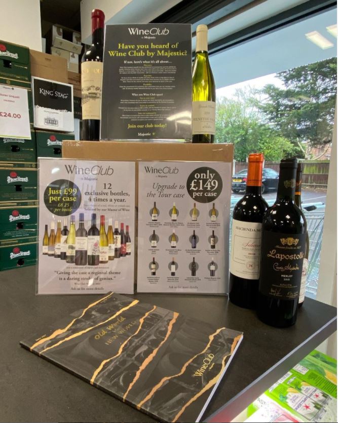 Fancy taking a journey through the world of wine?

Well Wine Club by Majestic is your chance to do just that 🍷

Feel free to give the store a call or come into the store to find out more information.