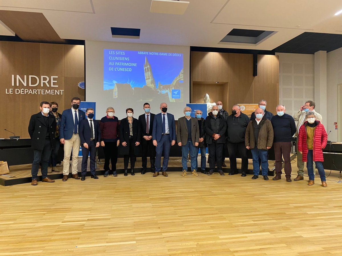 Un territoire entièrement engagé dans la démarche <a href="/ClunisienUnesco/">Sites clunisiens européens, candidature UNESCO</a> : le Département de l'Indre <a href="/Indre36/">Département de l'Indre</a>
Les <a href="/SitesClunisiens/">Sites Clunisiens</a> bientôt auprès de Déols dans la candidature : lanouvellerepublique.fr/indre/commune/…