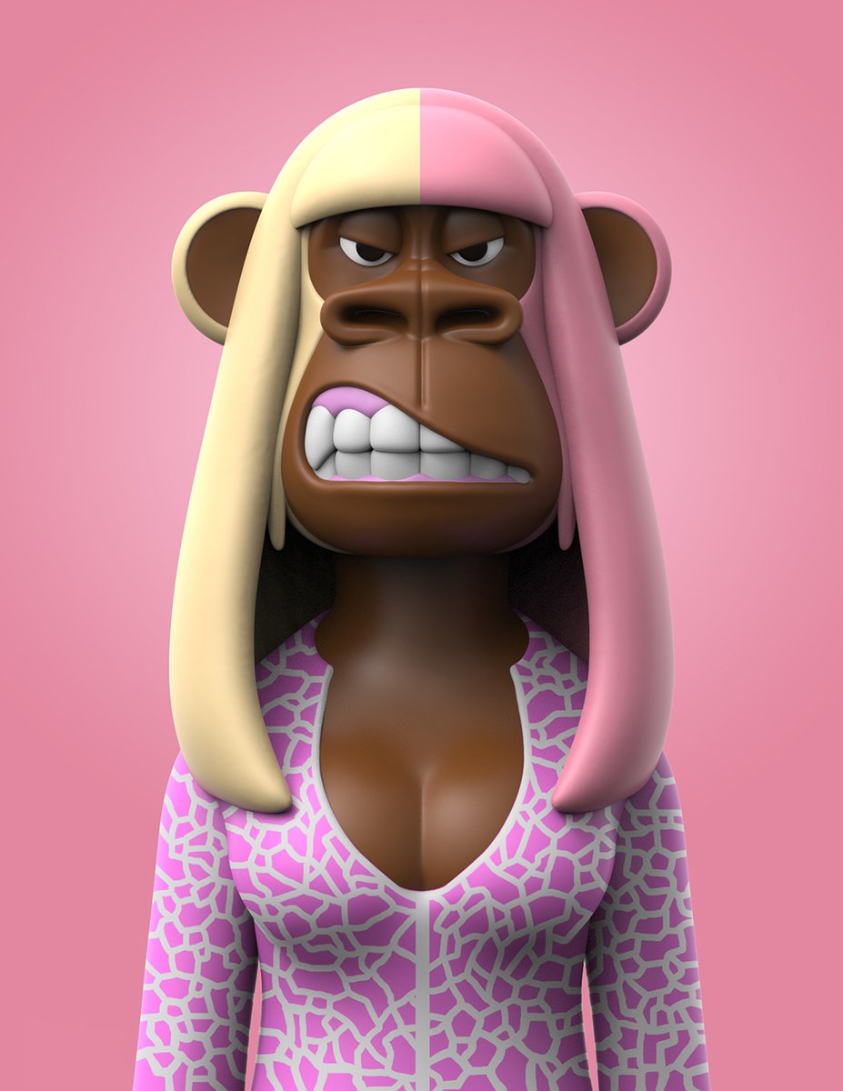 New Drop!!! Nicki Minaj + Bored Ape 🔥🔥🔥
#NFT #NickiMinaj opensea.io/assets/0x495f9…
