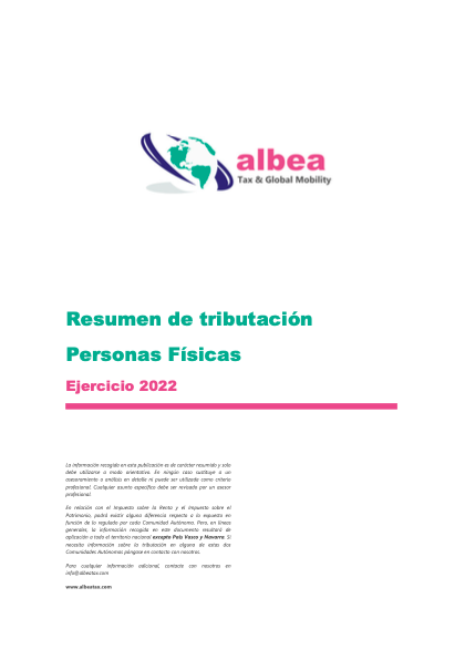 AlbeaTax's tweet photo. Pues... !ha sido todo un éxito! 
Ya se han descargado más de 1.000 ejemplares de la Guía actualizada 2022 de Tributación de Personas Físicas en España.
¿Ya tienes la tuya?
#impuestos #hacienda
https://t.co/iMSTxy3OQp https://t.co/j4663bxe5Y