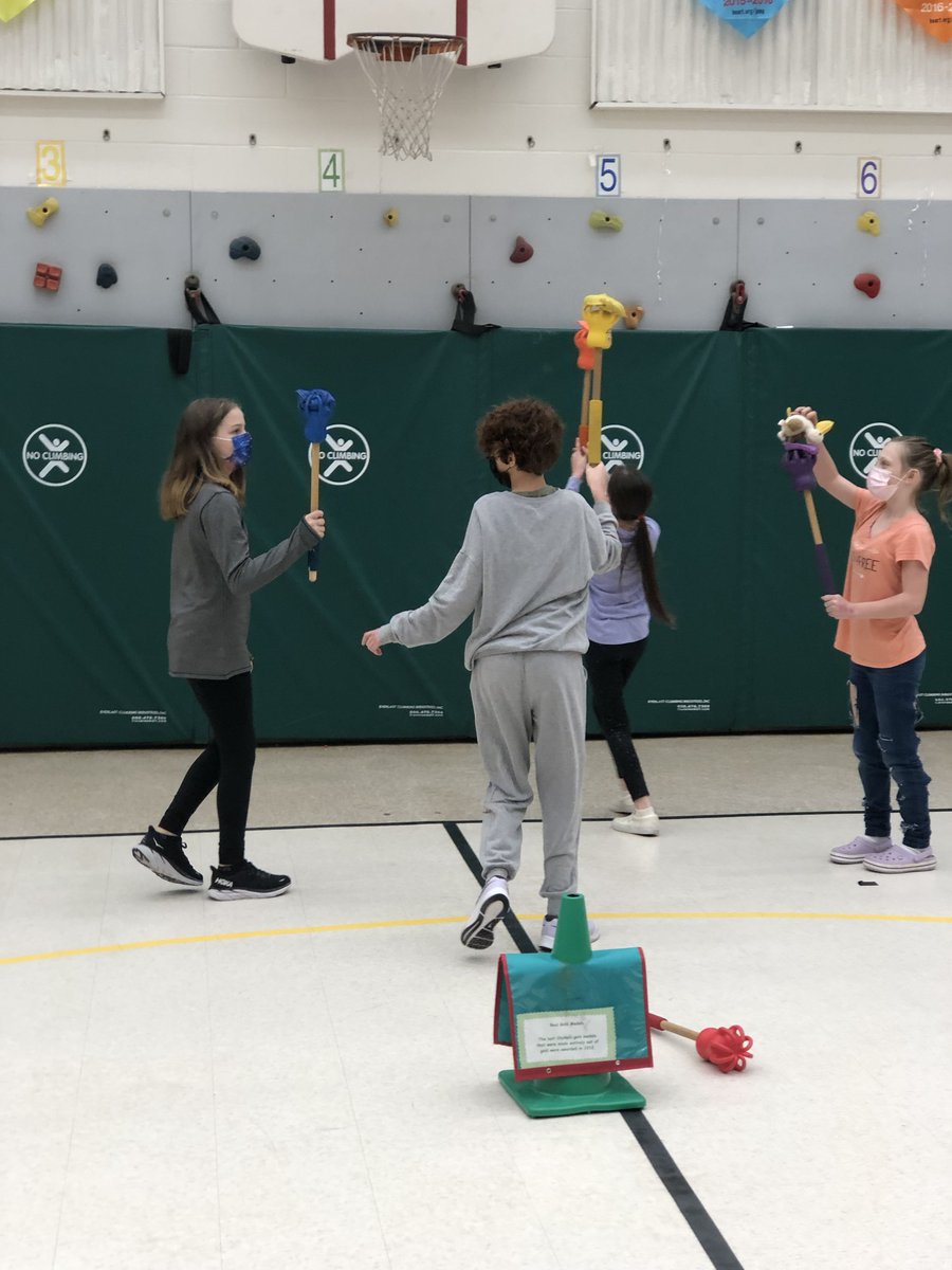 mbcorey's tweet photo. Let the games begin! Some fun winter Olympic stations in PE!@BodkinAACPS #AACPSAwesome https://t.co/YtGRa60YfM