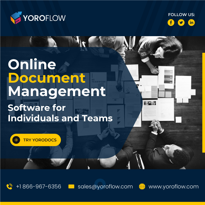 yoroflow's tweet image. Make perfect notes, and docs for your projects and share them with anyone through #Yorodocs!
It enables you to save and manage all your documents in one place securely.
Try Now: yoroflow.com/online-documen…
#TaskManagementSoftware #AllInOneTool #Onlinedocumentmanagementsoftware