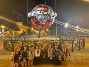 HelenaHSHuskies's tweet photo. Congrats to the HHS Dance Team! While competing at nationals in Orlando, FL, they just made the finals for their kick routine @shelbyedk12alus #ourhuskyway #huskynation https://t.co/GvB74HI3BY