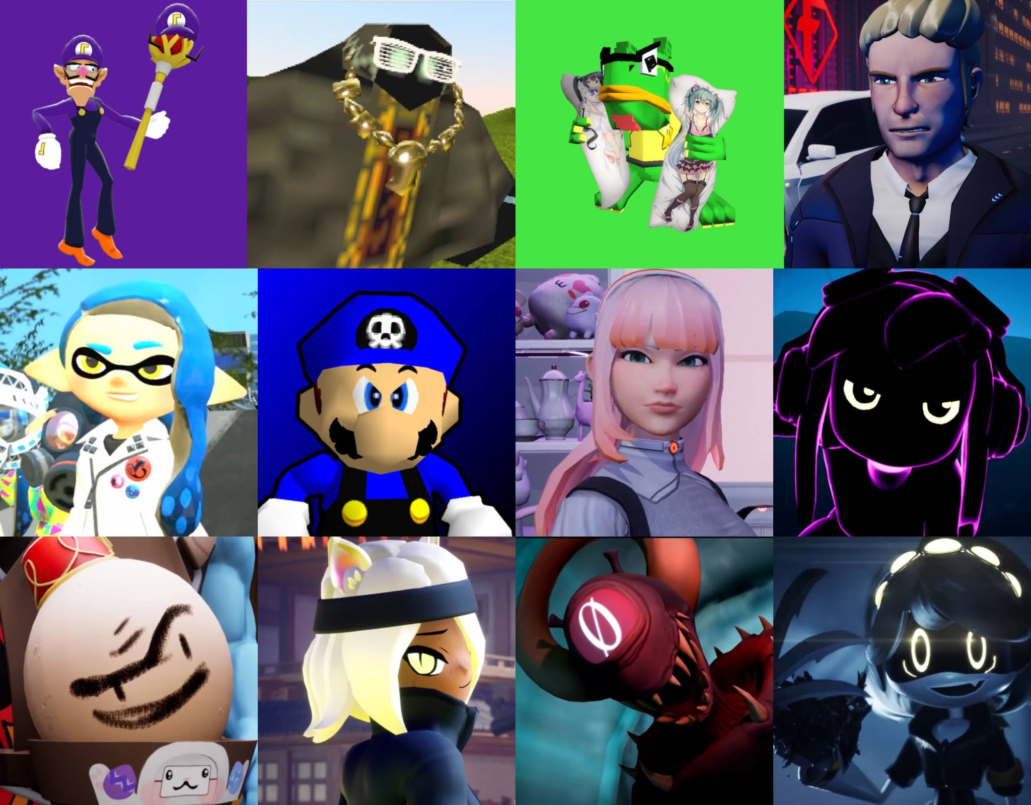 SMG4/Glitch Productions Villains by OfficialJed22EXE on Newgrounds