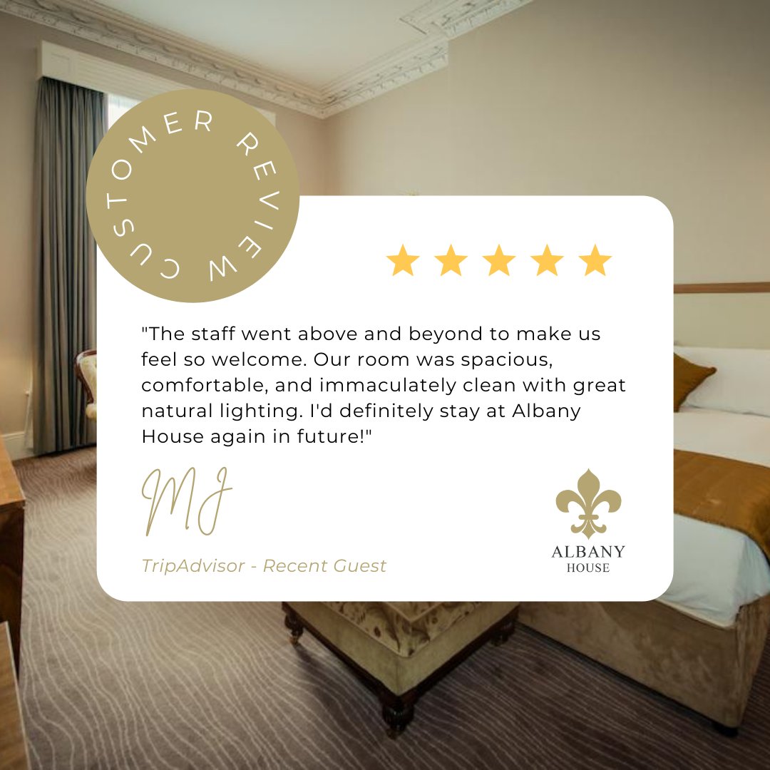 AlbanyHouse's tweet photo. Thanks for leaving this review MJ, we’re glad to hear you had an amazing stay with us! If you'd like to book a stay with us, visit: https://t.co/wceiWqo0pn https://t.co/4OiFvQ59qP