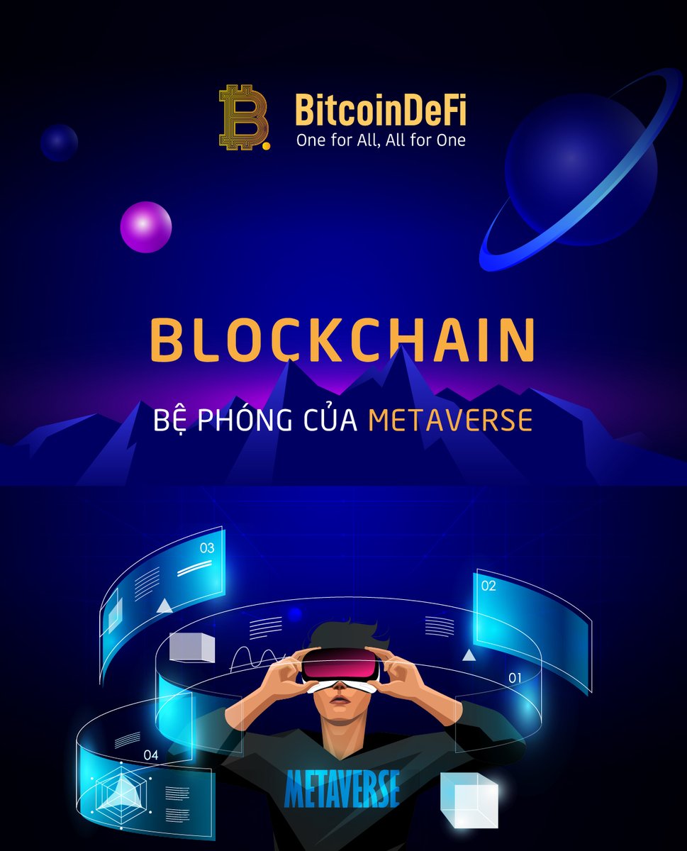 𝐁𝐥𝐨𝐜𝐤𝐜𝐡𝐚𝐢𝐧: 𝐁𝐞̣̂ 𝐩𝐡𝐨́𝐧𝐠 𝐜𝐮̉𝐚 𝐌𝐞𝐭𝐚𝐯𝐞𝐫𝐬𝐞
bit.ly/3L9Pe69

Đăng ký tài khoản BitcoinDeFi
bit.ly/BitcoinDeFi_Si…

Project Kit 
bit.ly/BitcoinDeFi_Kit

#BTCDF #BitcoinDeFi #BitcoinDeFiVietnam