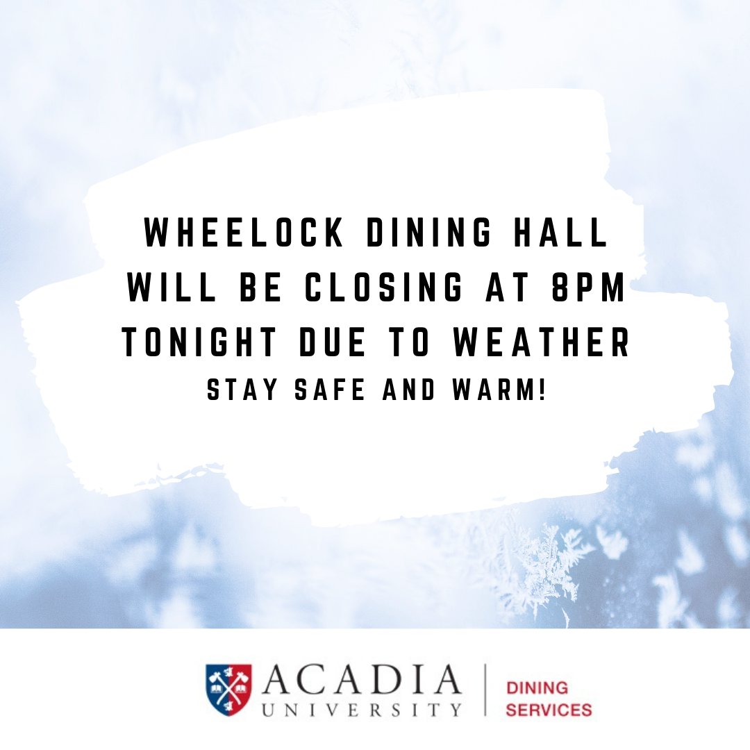 Acadia Dining Services tweet media