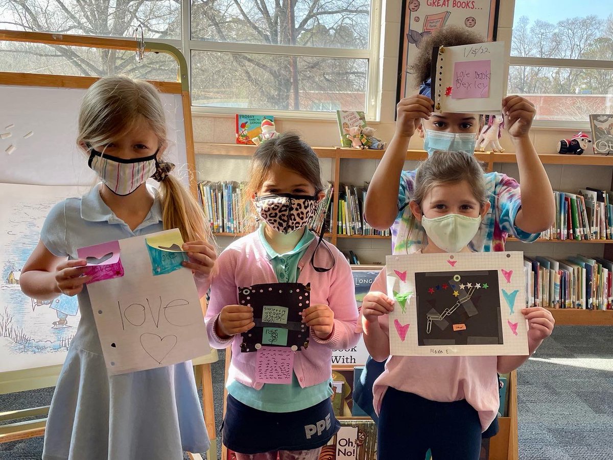 PPE_Library's tweet image. Office supply art inspired by Helen Yoon’s picturebook, “Off-Limits”. @Candlewick @CandlewickClass