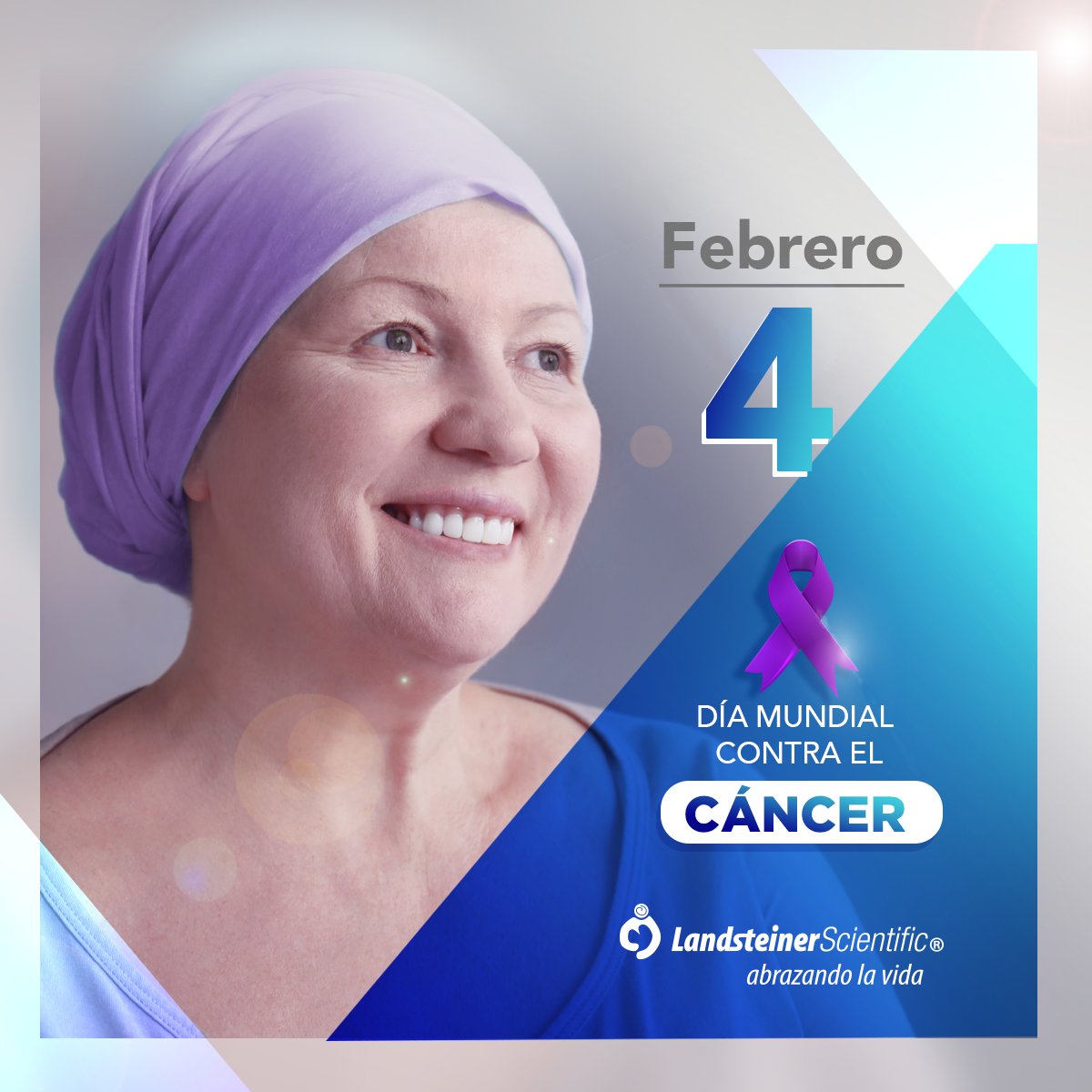 El cáncer puede prevenirse y controlarse implementando estrategias basadas en la evidencia para la prevención, tamizaje y detección temprana del cáncer, el tratamiento y cuidados paliativos. #DiaMundialContraElCancer #LandsteinerMx #AbrazandoLaVida