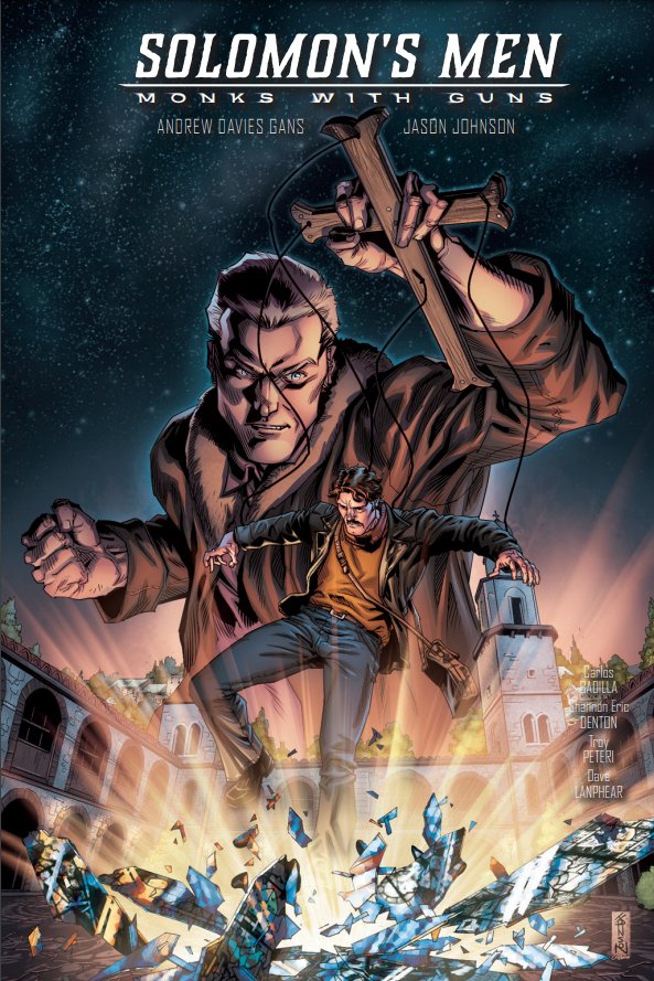 JasonJohnsonArt's tweet photo. On 2/9 it's finally here! Solomon's Men! Based on the book by @GStarkeyBooks &amp; published by @HeavyMetalInk under their Virus imprint. I finished this a few years ago &amp; it's great to see it in print. Order it on Wednesday! #comicbooks #indiecomics @Gans_Andrew @ShannonDenton https://t.co/ib3g63Lflb