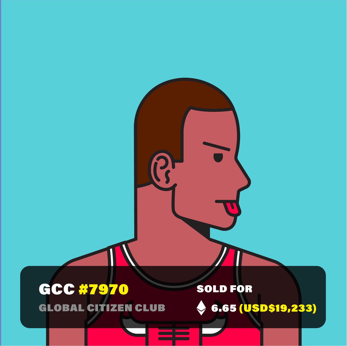 gccnft's tweet photo. Nothing but net! GCC #7970 is sold for 6.65 ETH(USD$19,233). We are #overthemoon 🚀🚀🚀 https://t.co/b1BbmX5nmm