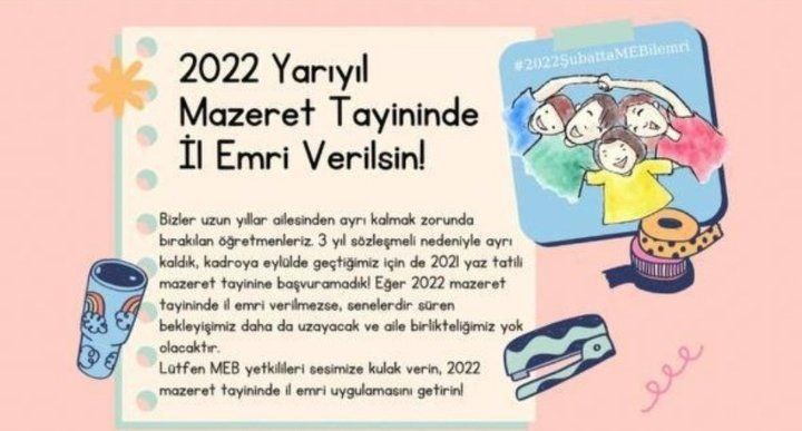 brainan05166226's tweet photo. @RTErdogan 
@dbdevletbahceli
@tcmeb 
@OlcayKilavuz 
@arzuerdemDB 
@yclblt06 
@polatturkmen67
@avhamzadag
@erkankandemir
@ZekiTosun67
@OksuzogluSaime
@yilmaznazif 
Mazeretimiz giderilsin. İL EMRİ gelsin.
#müjde1408aileicin
Bu bekleyiş son bulsun lütfen https://t.co/AW0GubdX7D