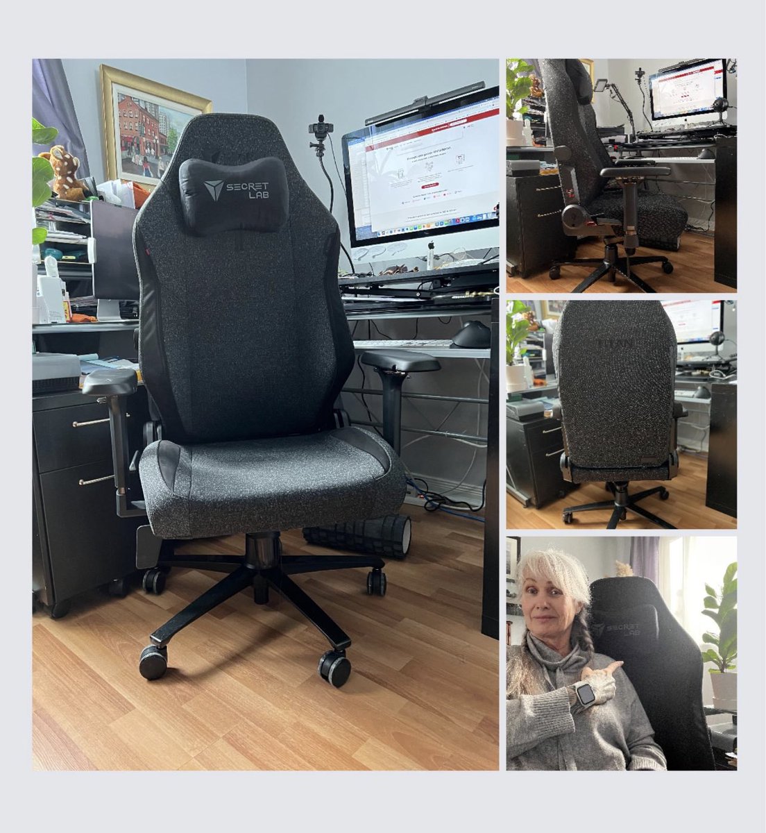 Just got this perfect chair! So confortable #Secretlab is what you need, trust me!