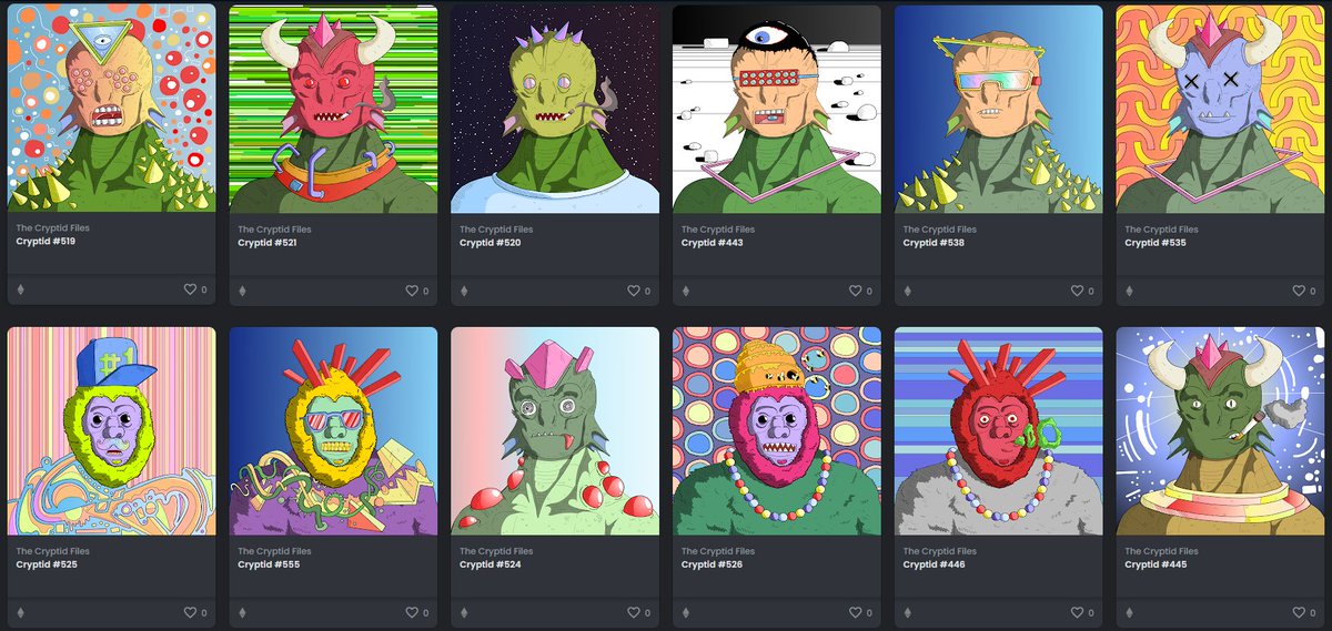 drew7uk's tweet photo. STILL. TIME. TO. MINT. Don't miss out on this sick art!
@cryptidfile
#NFT #NFTCommmunity #NFTArt #NFTCollectors #NFTProject #TheCryptidFiles https://t.co/0eDhiSeBR4