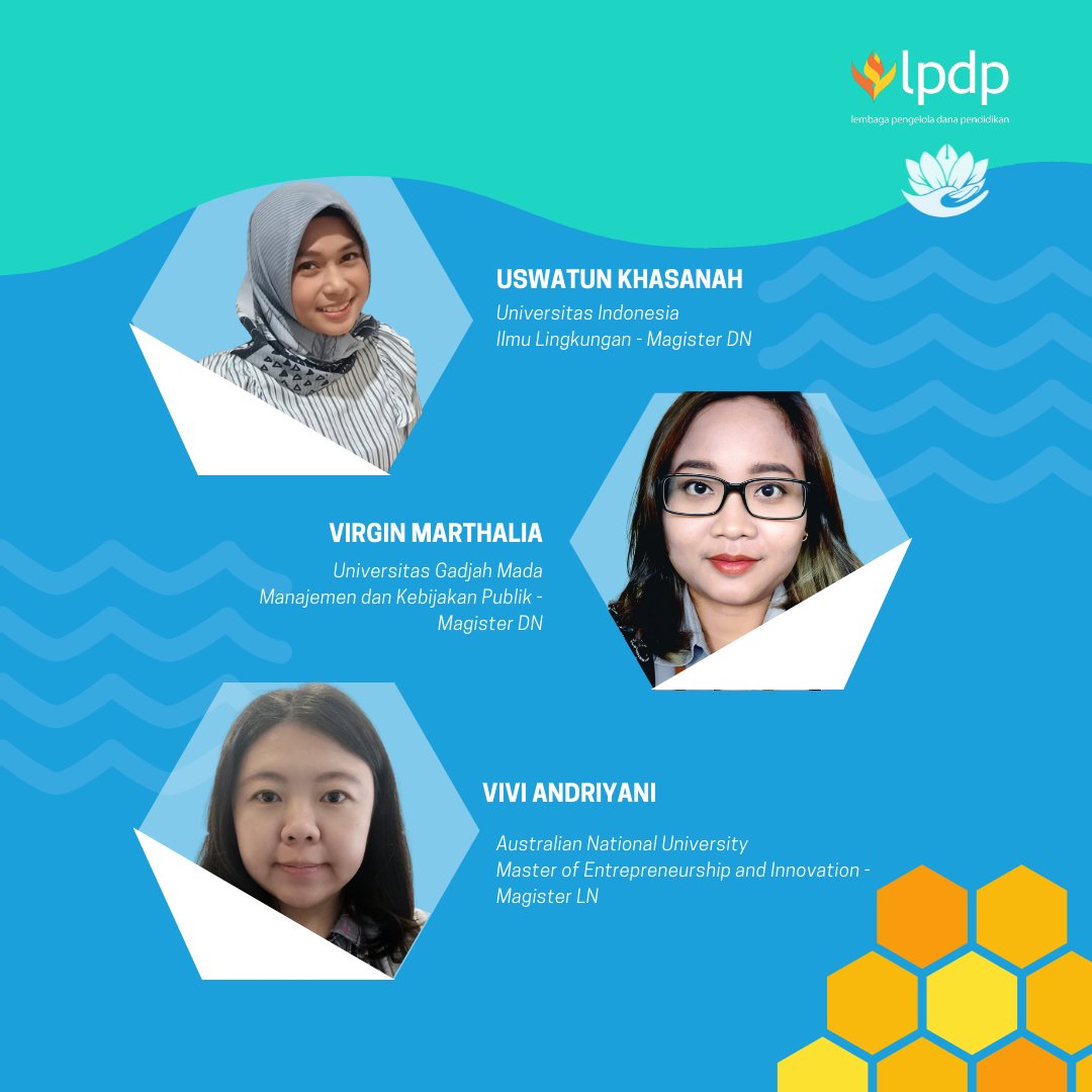 pk180lpdp's tweet photo. Yuuk kita lanjutkan berkenalan dengan anggota PK- 180 lainnya di hari kesembilan ini! Simak profil mereka ya 😊

@LPDP_RI 

#DiriUntukNegeri #SDMUnggulIndonesiaMaju #AkuPastiMengabdi https://t.co/XybQ9lXnB9