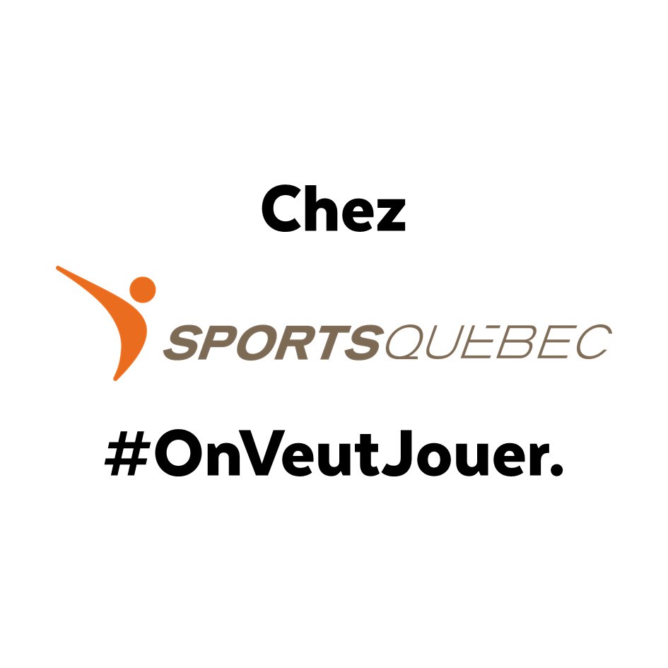 SPORTSQUÉBEC demande le retour des parties et des compétitions sportives. « Une question de santé mentale chez les athlètes et les membres des organisations, ainsi que de survie des clubs. » - Julie Gosselin, prés. SPORTSQUÉBEC
Communiqué 👉 bit.ly/3uv1k3N
#OnVeutJouer