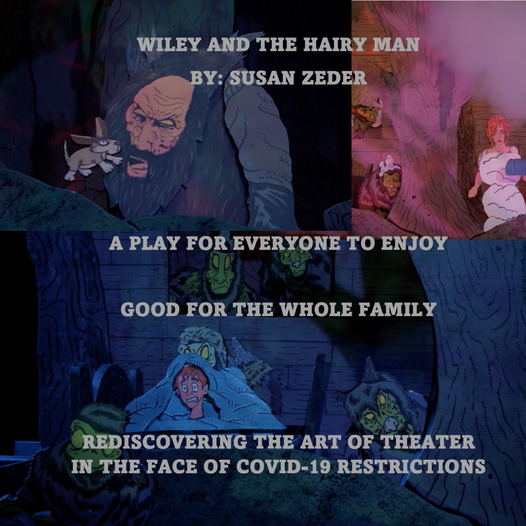 KCACTF4's tweet photo. Wiley and the Hairy Man uses paper theater meticulously crafted with captivating audio to transport its viewers into a fairy tale that can be enjoyed by all. #papertheater #covidwontstopus #northeaststate #feelgoodtheater #familyappropriate #kcactf4 #itja https://t.co/OkonMnZoFA