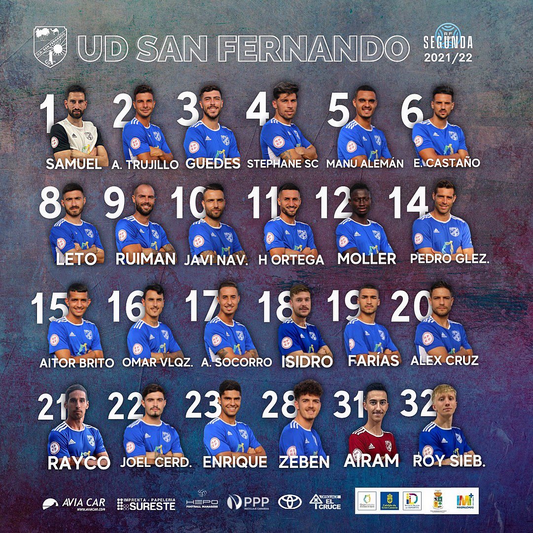 🔒¡Así se queda nuestra #UDSanFernando!💙 Temp.2021/22 #2RFEF #BlueTEAM💯