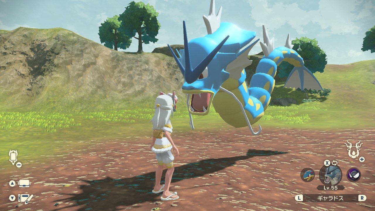 Twitter 上的 りさ 記念すべき初オヤブンはコイキングでした Lv55やから すぐ進化出来てオヤブンギャラドスになったけど まだlv40までしか言う事きいてくれへん状態やから ただの怖くて大きいポケモン連れ歩いてる 笑 Pokemonlegends アルセウス T Co