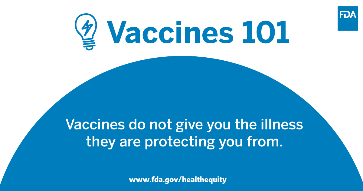 Vaccination is a safe and effective way to prevent disease and save lives. Keep yourself and your family healthy by getting vaccinated against #COVID19. Learn more: fda.gov/covid19vaccines