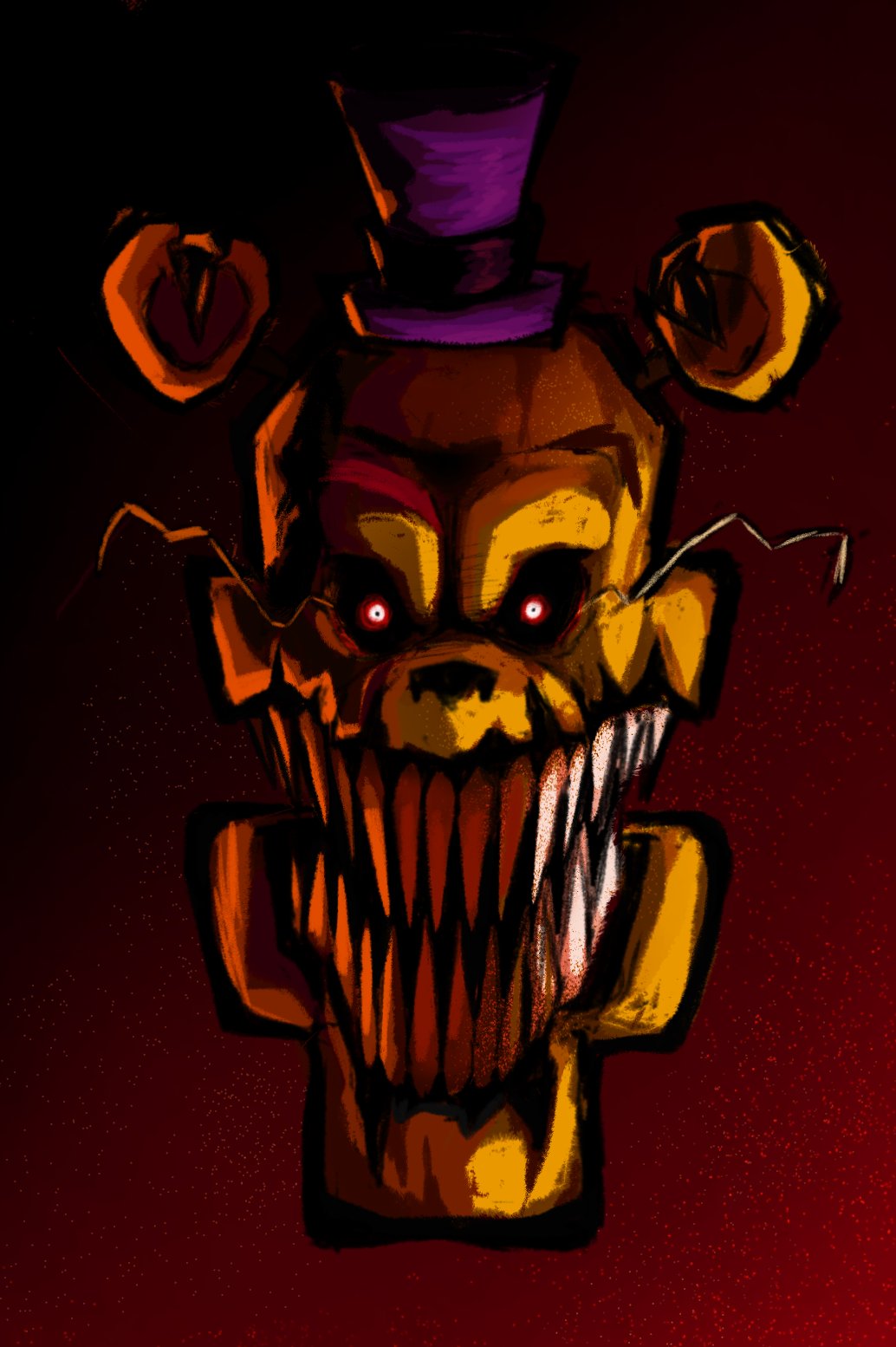 KritzZ on X: Nightmare Fredbear vs Nightmarionne! Who will win