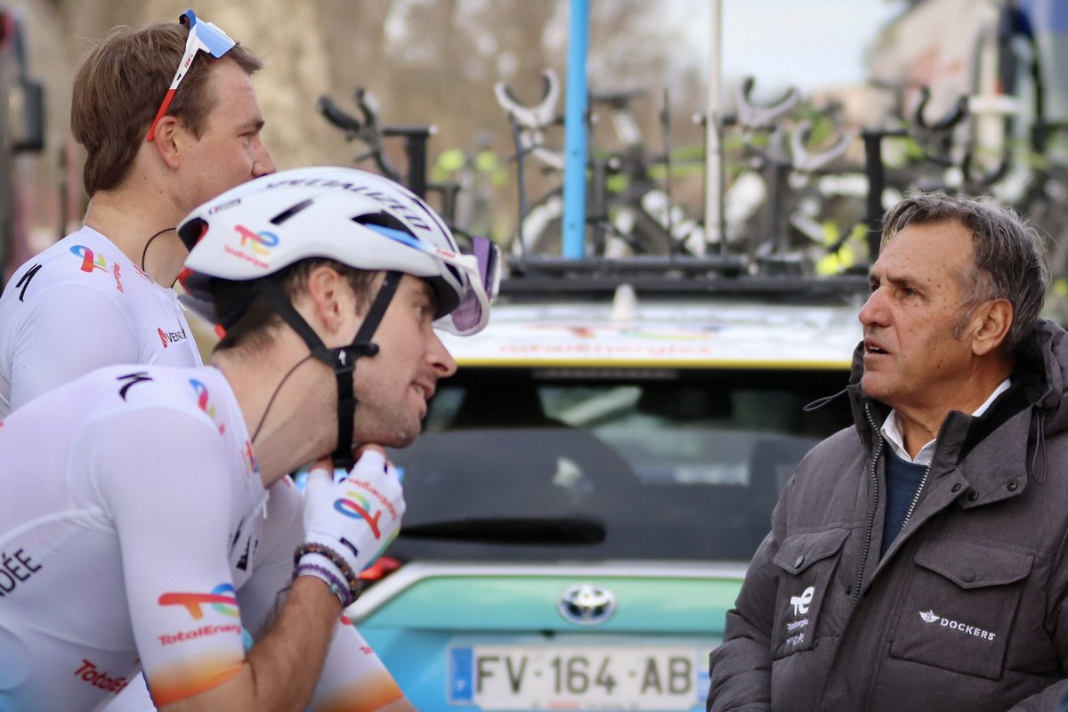 Trois TotalEnergies dans le top10 du général avant l’étape reine de demain 💪
Three TotalEnergies in the top10 before  the Queen stage. #EDB2022

3. <a href="/mat_burgaudeau/">Burgaudeau</a> 
5. EBH
6. <a href="/p_latour/">Pierre Latour</a>