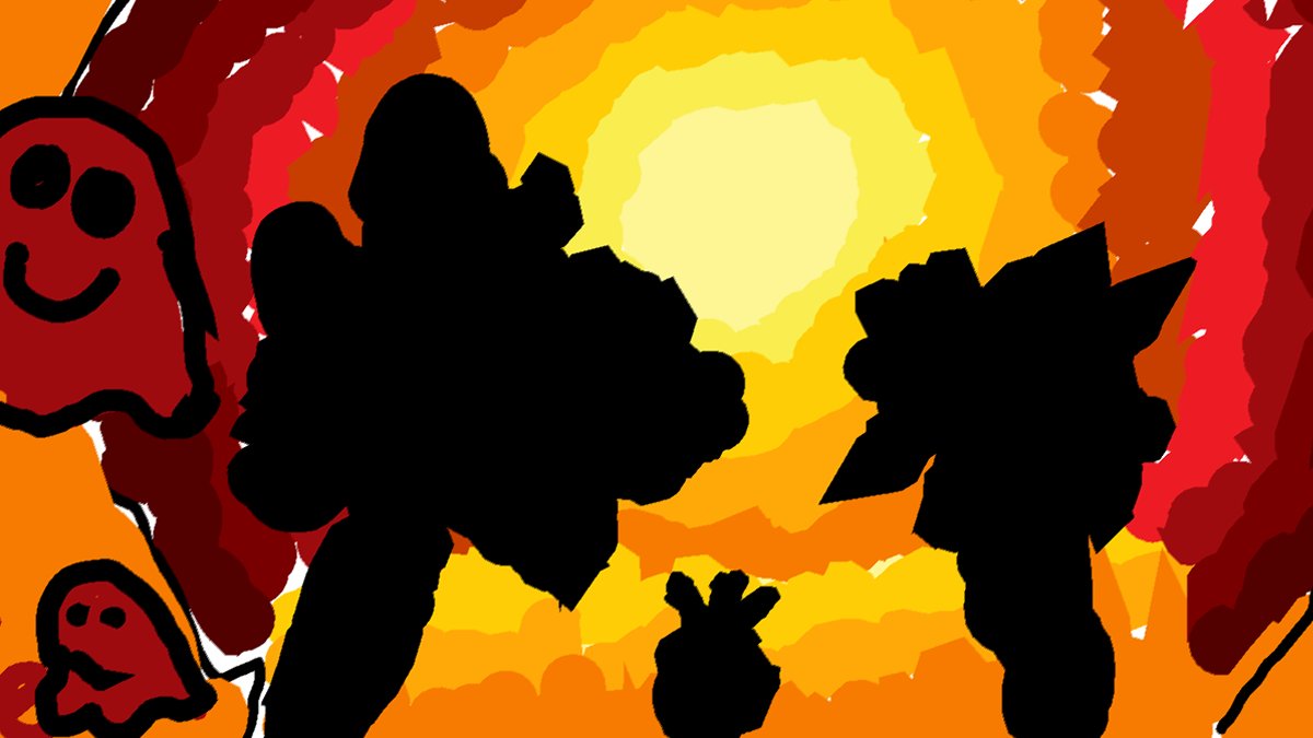 This MiSH MASH drawing was made together by a group of 5 year olds about global warming. We hope it warms your heart as it did ours. #indiegame #IndieGameDev #drawing #digitalart #kids #seriousgames #GlobalWarming