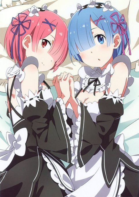 レムとラムの誕生日のtwitterイラスト検索結果