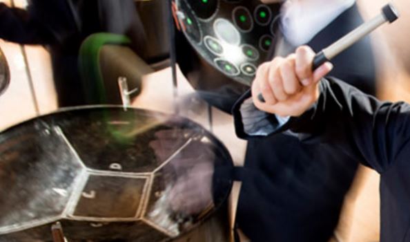 Learning to play the steel pans at Horndean Technology College, at 11am or 1.30pm on Sat 12th Feb.
A small, friendly class, where you learn to play classic tunes. There is no need to be able to read music.
Reserve your place online at: ticketsource.co.uk/horndean-techn…