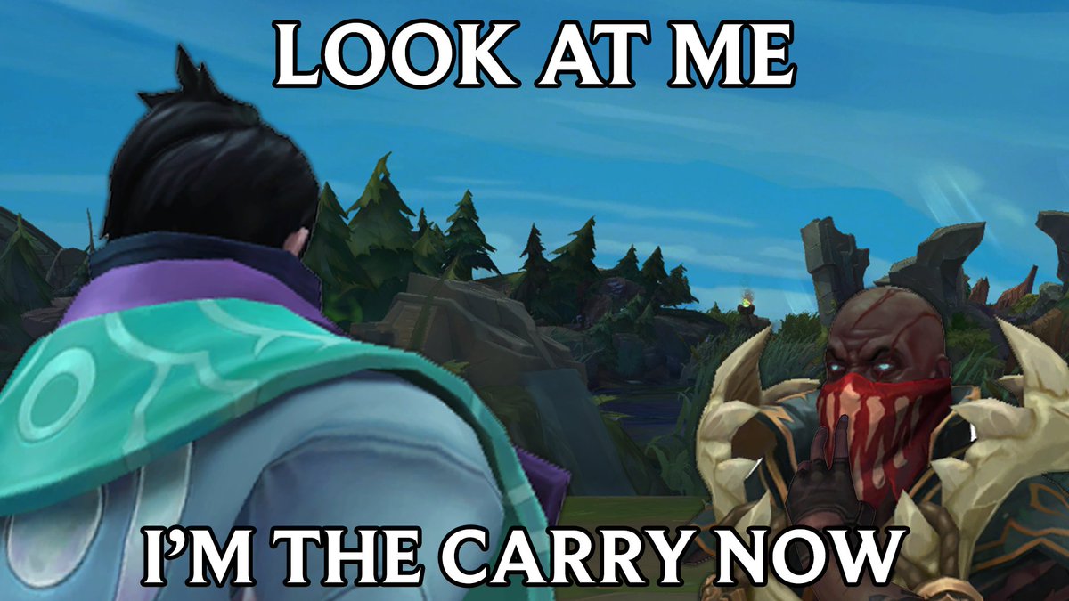 Wenn du als Support die Kills bekommst: