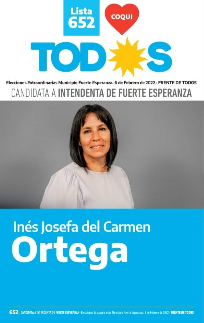 paobenitezchaco's tweet photo. Este domingo honremos el legado de Bulinki Correa, acompañando a Inés con tu voto, para que #FuerteEsperanza siga en el camino del crecimiento y desarrollo.
#TodosConInes
#TodosConEl❤️ https://t.co/zt3o5DpfyF
