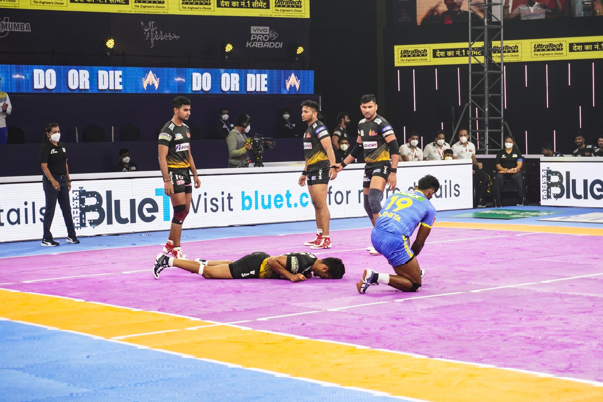 Telugu Titans vs Tamil Thalaivas