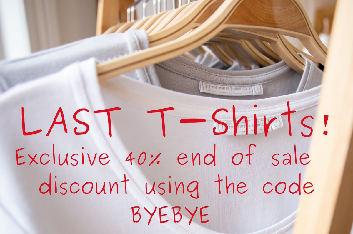 Time to say Goodbye 👋 - mailchi.mp/thewhitetshirt…