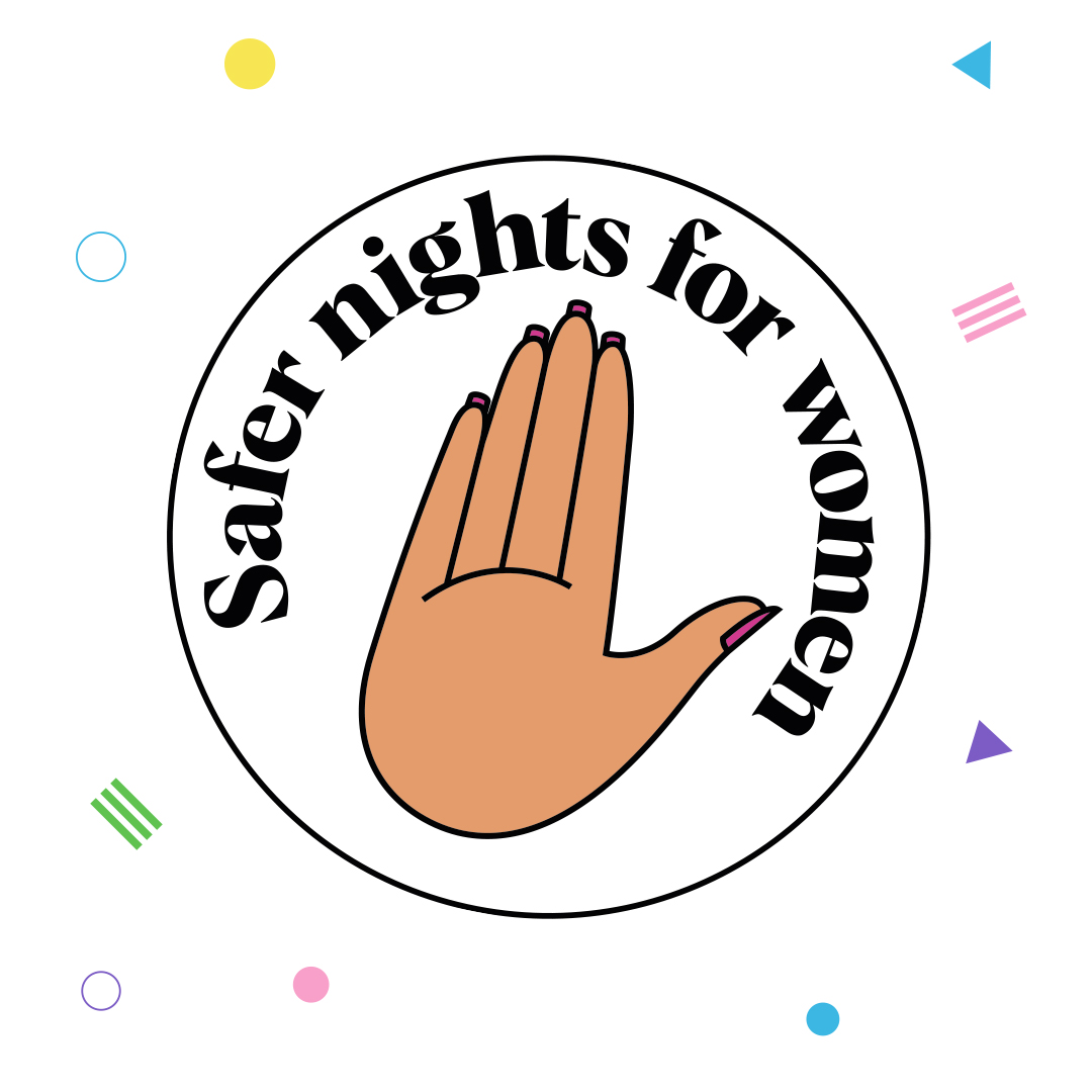 NTCouncilTeam's tweet photo. We're sharing this badge as part of the #FunWithoutFear campaign. Women have a right to fun without fear, but 85% of women aged 18-24 have experienced unwanted sexual attention in public places.
https://t.co/E03yyOpLSC
#SaferNightsNorthumbria
#SaferNights https://t.co/a7dpPyWi2q