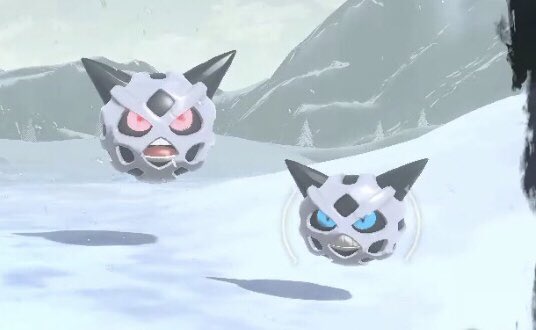 ブラッキーn ぶらえぬ オヤブンオニゴーリが色違いオニゴーリにしか見えない件 Pokemonlegends T Co Nlyw2hxfah Twitter