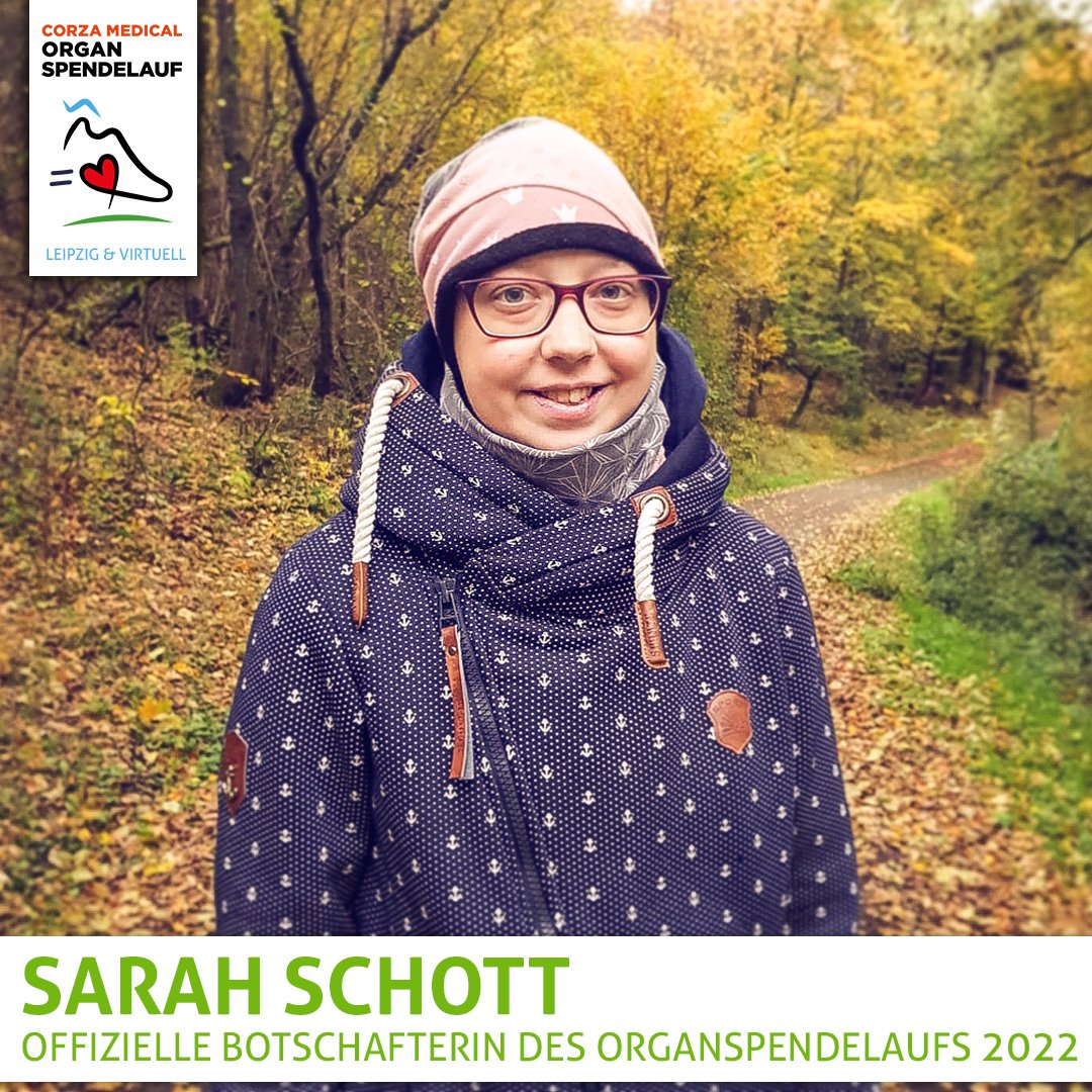 Als offizielle Botschafterin ist Sarah Schott seit 2021 mit großem Engagement dabei, den Corza Medical #Organspendelauf zu unterstützen. Wir sagen herzlichen Dank! #organspende #organspenden #lebensretter #alltagshelden #charity #laufen