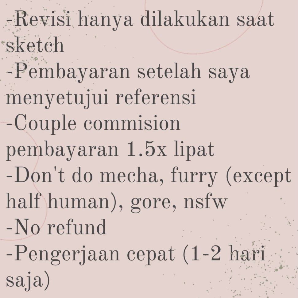 kreideprinabz's tweet photo. [PLEASE RETWEET]
[PLEASE RETWEET]
Hi i open commision for indonesian and international at my fiverr. i usually work 3 hours for the commision if i'm free, so if u need urgent order mine would be the best choice! please dm me for further information and any questions thank you! https://t.co/bddeOx3HOh