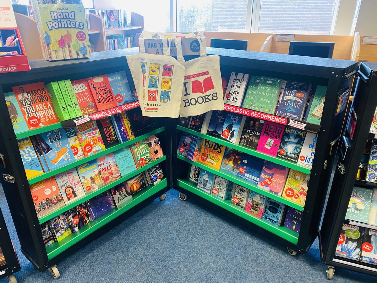 StMarysRCHigh_'s tweet photo. The book fair has arrived! Look at all the amazing books and accessories available for students to purchase 😍📚📖 #scholasticbookfair #ilovereading #thebookfair https://t.co/G6biQt02E7