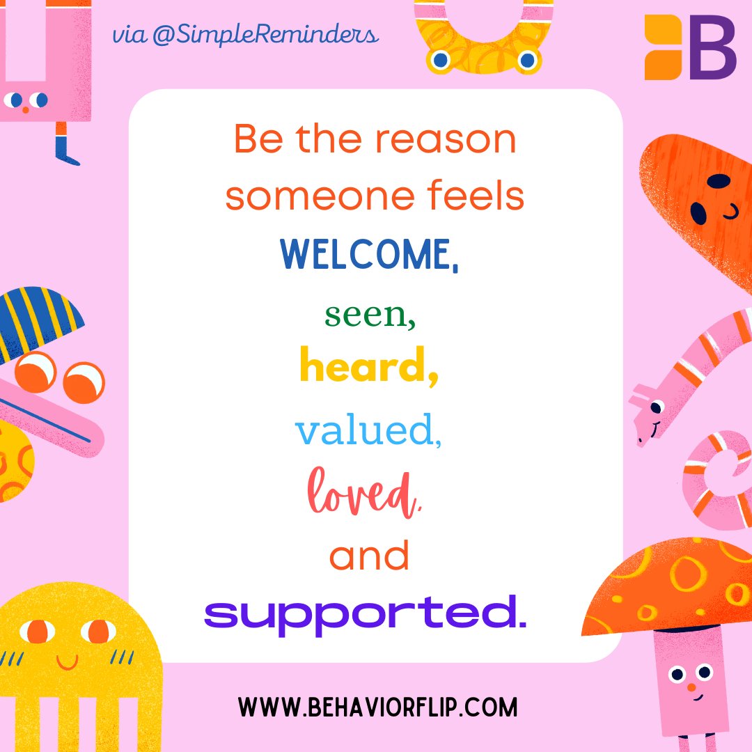 Today and every day - 💜 
🌐 behaviorflip.com
#behaviorflip #restorativepractices #traumainformed #socialemotionallearning #growthmindset #pbis
