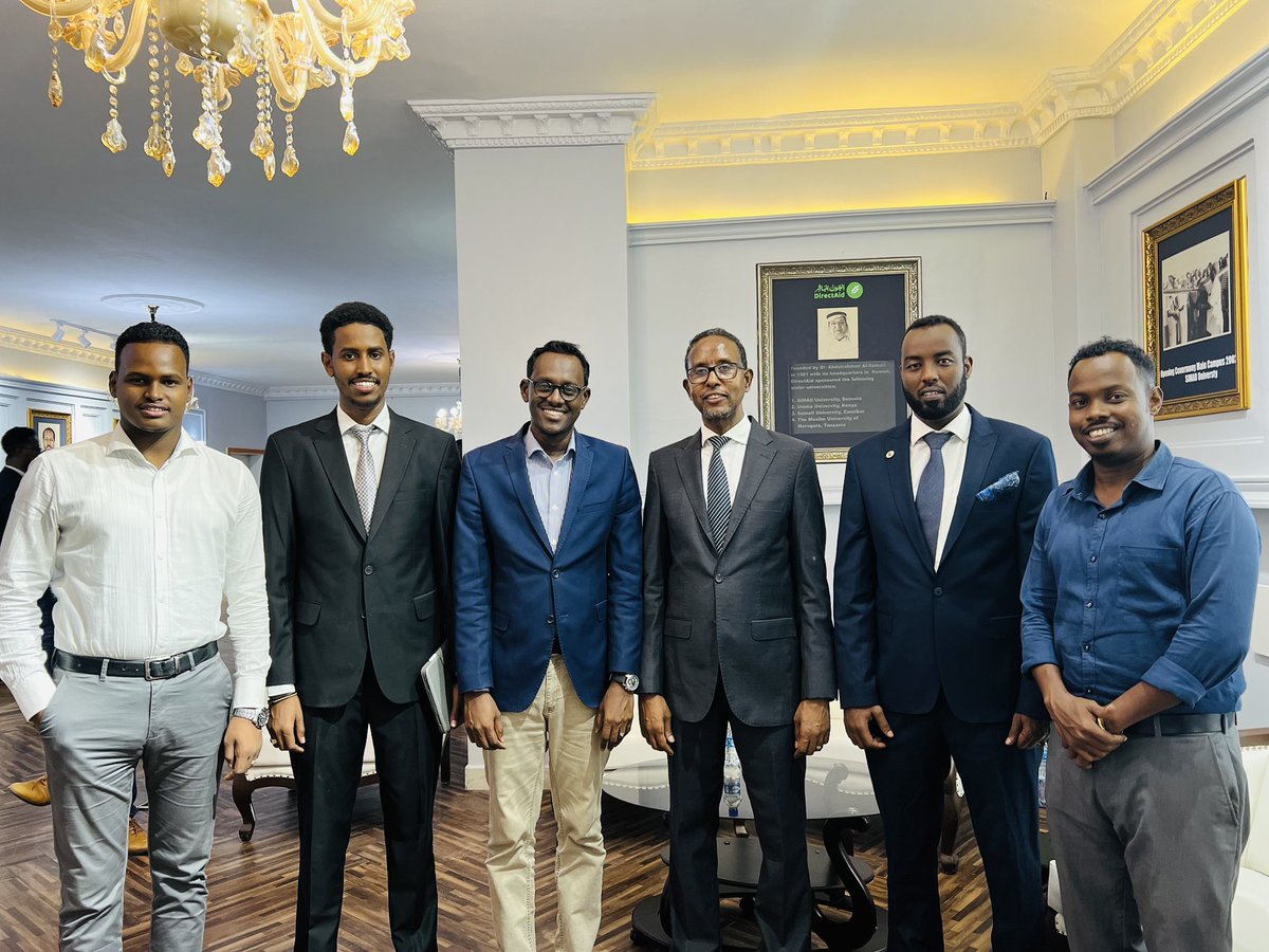 MoDugoow's tweet photo. It was indeed a special privilege & pleasure to attend & deliver my speech on behalf of @SIMADAlumni at the grand opening ceremony of the new @SIMADUniversityโs town campus & @SIMADiLab. Congrats ๐ to @Dahirhasan and all #SIMADFamily members for this great achievement. #Somalia https://t.co/P7aN4yuXQJ