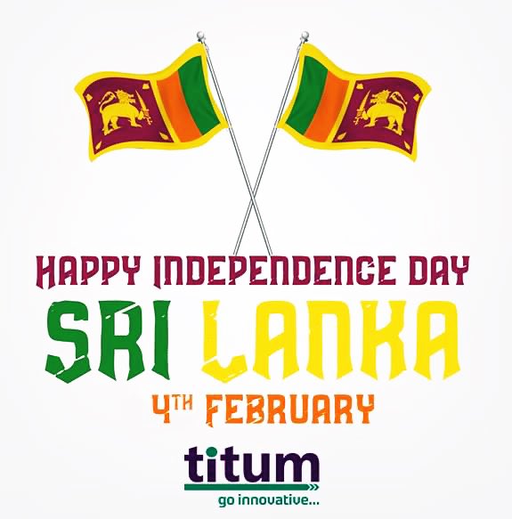 TeamTitum's tweet photo. May the glory of Independence be with us forever! Let’s celebrate the spirit of Sri Lanka all together. Happy Sri Lankan Independence Day.
#SriLanka #srilankaindependence #srilankaindependenceday #teamtitum #titum https://t.co/8XSXFw9ogA