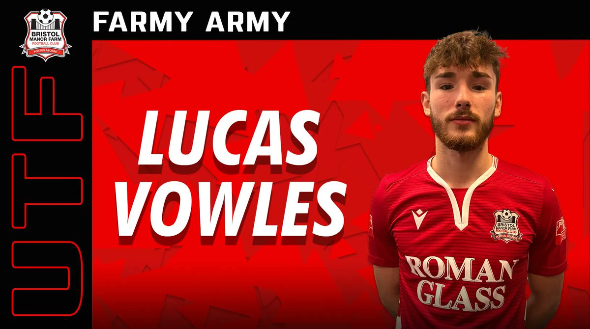 ManorFarmFC's tweet photo. ✍️ #BREAKING | LUCAS VOWLES SIGNS

Bristol Manor Farm AFC is thrilled to announce that Lucas Vowles has rejoined the club on loan from @WSM_AFCOfficial 

https://t.co/slIAGRf87V

🔴⚫️ #FarmyArmy #UpTheFarm https://t.co/vslis2Lgrv