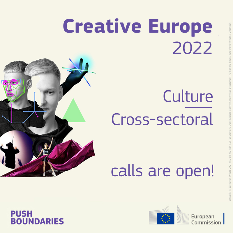 europe_creative's tweet photo. Breaking ⚡

We’ve just opened several #CreativeEurope calls:

✔️ European Cooperation Projects Small/Medium/Large Scale
📍 DDL: 31 March 2022 5PM Brussels time

✔️ News-Media Literacy
📍 DDL: 06 April 2022 5PM Brussels time

Learn more and apply ⤵️ #PushBoundaries