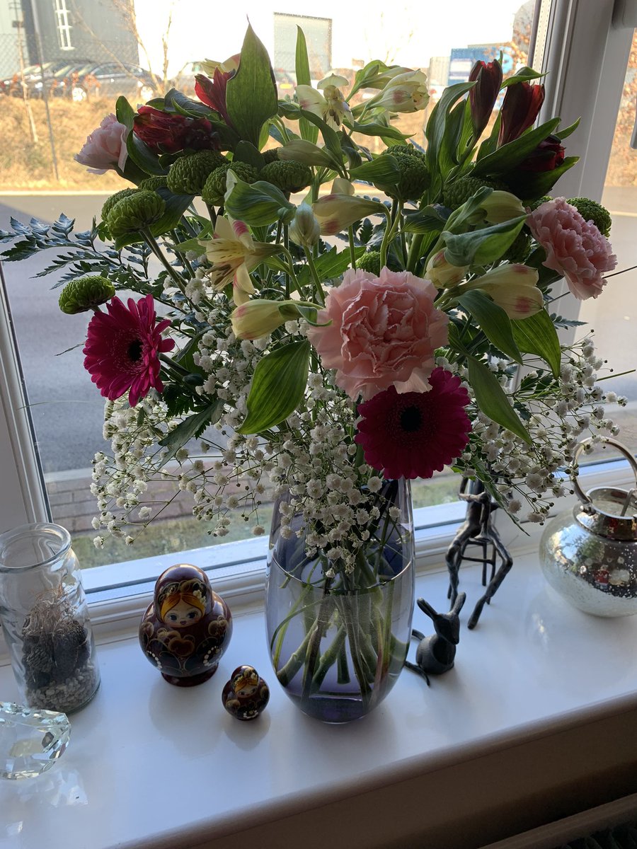 Thank you #TeamTrinity for the lovely flowers 💐 <a href="/DixonsTA/">Dixons Trinity Academy</a>