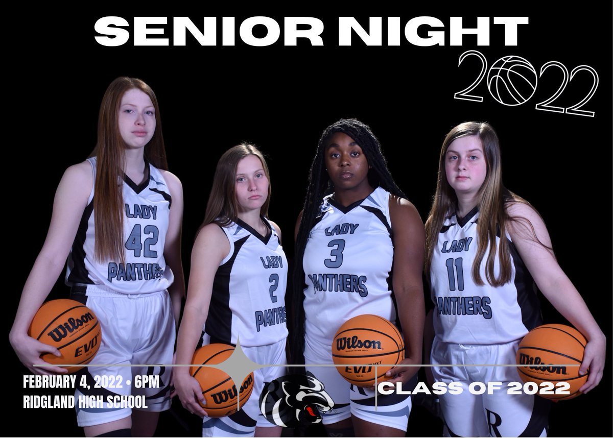 panther_rhs's tweet photo. Senior Night-Home game-Region match up. Go panthers #Classof2022 #ladypanthers #ridgelandbasketball https://t.co/N54VgQ6u0K