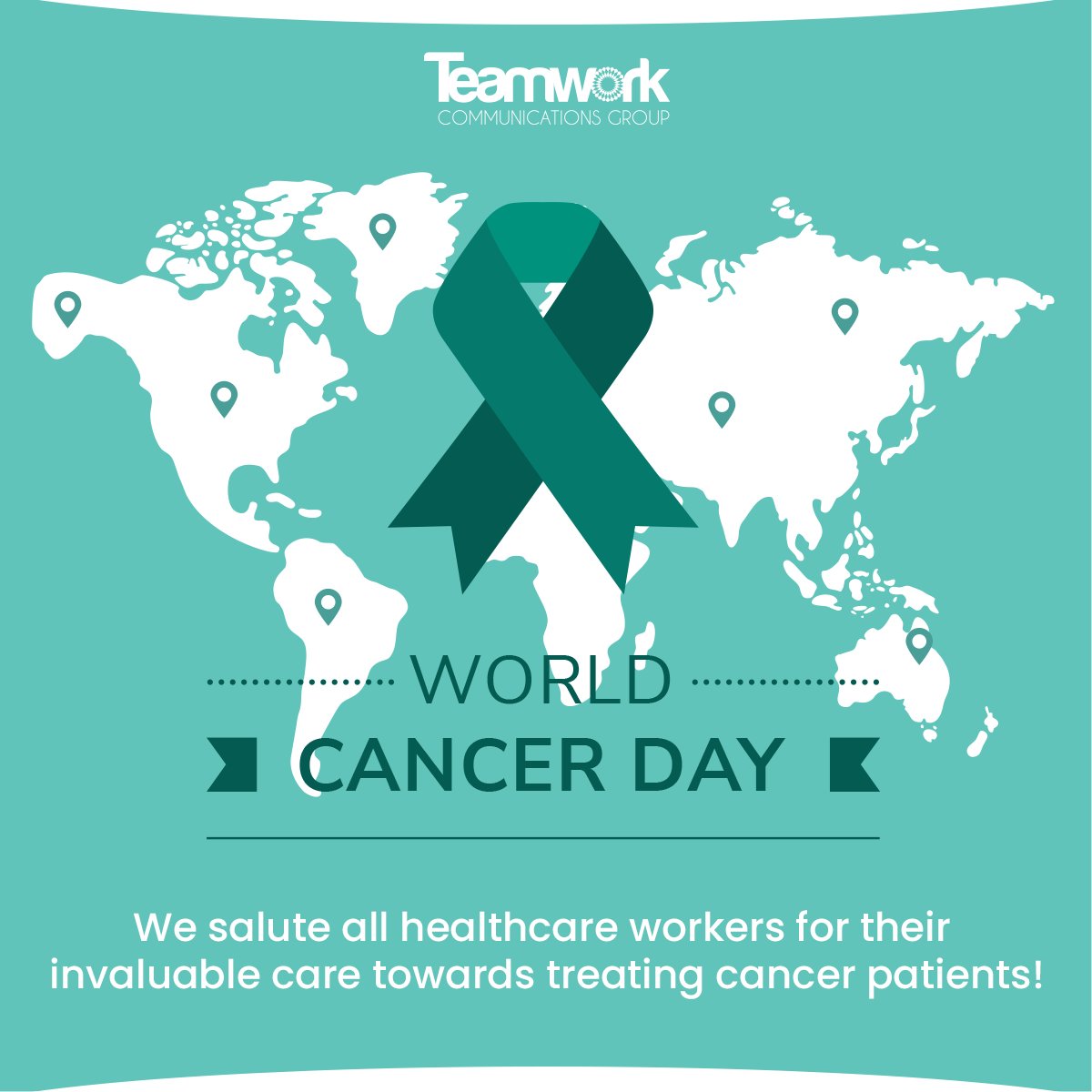 TeamworkPR's tweet photo. We are thankful to all dedicated healthcare workers striving to keep their patients safe and healthy, especially during the #COVID19 pandemic.
Please take a minute and care for your health too.
#TeamworkCommunicationsGroup #CancerDay #WorldCancerDay #CancerDay #TeamworkPR https://t.co/B7Oc8j0ciw
