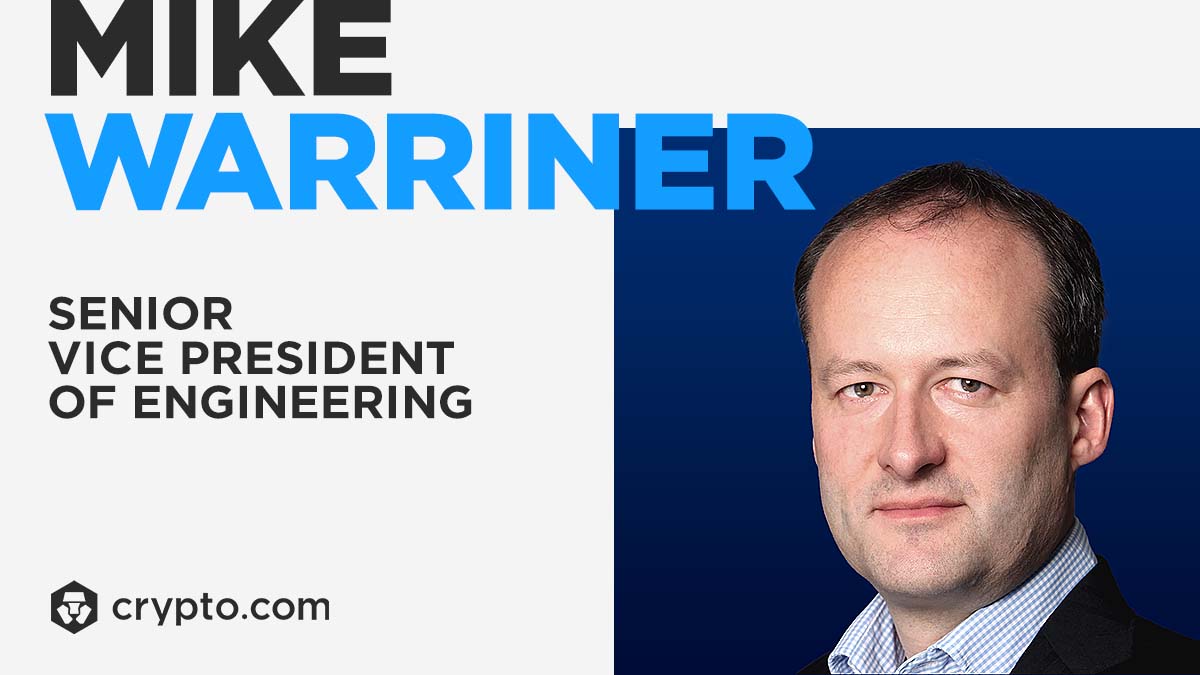 Crypto.com is proud to announce the appointment of Mike Warriner as Senior Vice President of Engineering.

crypto.com/company-news/c…