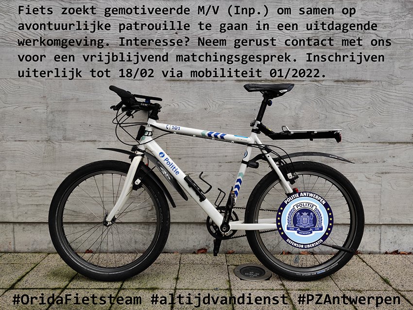 Wie komt ons #topteam versterken? Interesse, vragen, wij horen het graag! #oridafietsteam #pzantwerpen werft aan!